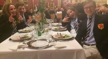 Herlufsholm Præfekt middag i festsalen